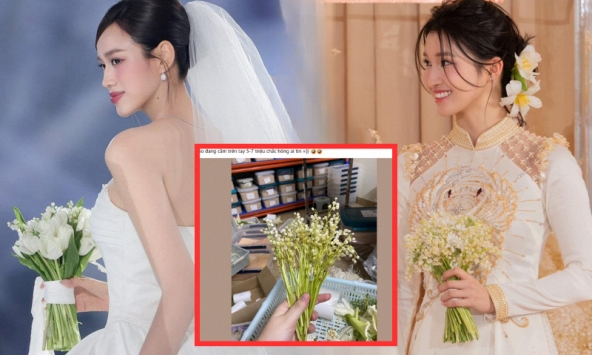 Xôn xao vài cành hoa héo giá 7 triệu đồng: Bí ẩn đằng sau loài hoa được nhiều sao Việt chọn làm hoa cưới