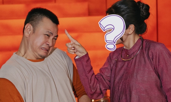 Tự Long bị gái xinh chỉ thẳng mặt