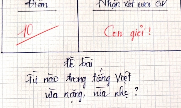Từ nào trong Tiếng Việt vừa nặng, vừa nhẹ? - Trả lời đúng, bạn lọt top 1% người thông minh nhất!