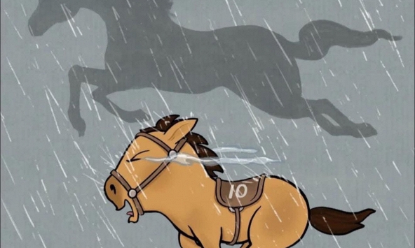 Chú ngựa Mã Tiểu Dã 'vừa chạy vừa khóc' đang hot tung nóc ở đâu ra vậy?