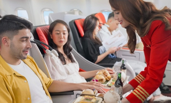 Trải nghiệm bay vé Business và SkyBoss của Vietjet với mức giá ưu đãi chỉ từ 1,8 triệu đồng