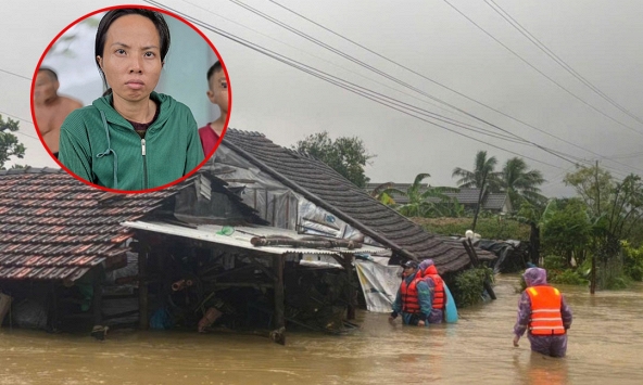 Đưa vợ và 2 con đi tránh lũ xong, người đàn ông bị mệt rồi bất ngờ ra đi mãi mãi: Hoàn cảnh đáng thương