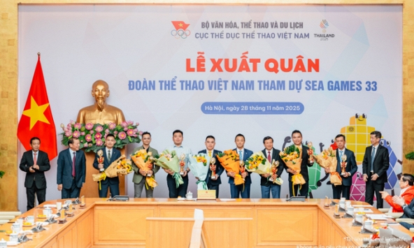 Herbalife Việt Nam đồng hành cùng Ủy ban Olympic Việt Nam tổ chức Lễ Xuất Quân của Đoàn Thể Thao Việt Nam tham dự SEA Games 33