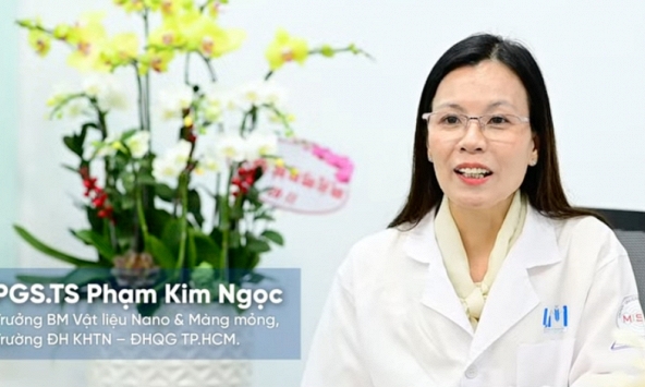 PGS. TS Phạm Kim Ngọc nhà nghiên cứu ưu tú trong lĩnh vực Linh kiện Bán dẫn và Vật liệu Cấu trúc Nano.