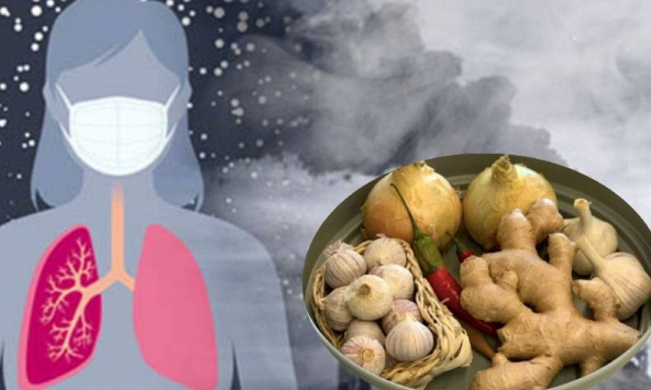 Hà Nội ngợp bụi mịn: Không thể lọc hết bụi nhưng ăn thế này, phổi… đỡ khổ!