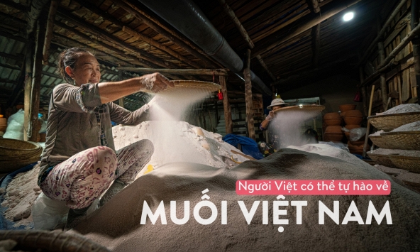 Bạn có biết muối Việt Nam từng khiến thế giới phải thầm thì: Sao chỉ một chút thôi mà ngon đến thế?