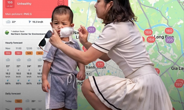 Đừng để không khí bẩn - “sát thủ vô hình đầu độc” con bạn: Vì sao trẻ em dễ bị tổn thương hơn người lớn?