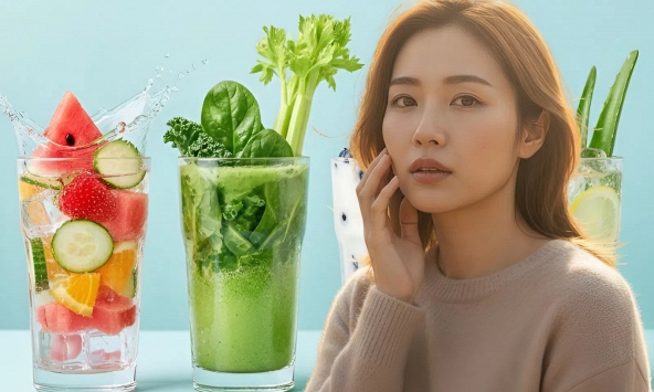 4 nhóm thực phẩm 'thần thánh' giúp da 'uống nước', cổ họng êm ru: Chị em nên bổ sung để đánh bay tình trạng 'người khô khốc' đáng sợ!