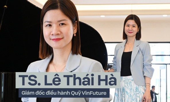 Giám đốc điều hành Quỹ VinFuture - TS. Lê Thái Hà: Nếu chúng ta cố làm điều mà AI làm tốt hơn, thì chắc chắn sẽ thất vọng