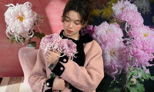 Mê mẩn loài cúc lạ 'Sư Tử Phấn Bạch': Nhìn tưởng lông vũ, sờ mịn như tơ, bí kíp chăm trong chung cư kín gió vẫn nở bung rực rỡ