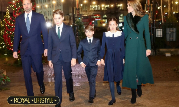Sau nửa năm 'ở ẩn', 3 con nhà Kate Middleton tái xuất cùng nhau: Visual hoàng gia bùng nổ, hành động nhỏ với mẹ gây xúc động mạnh