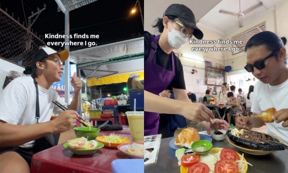 Khách Tây du lịch Việt Nam khỏe re, ăn uống có người dâng tận miệng 