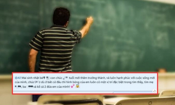 Nhắn 2 câu chúc sinh nhật học trò, một thầy giáo nhận “BÃO” PHẪN NỘ: Đang vô duyên, vô cảm mà tưởng mình tử tế?