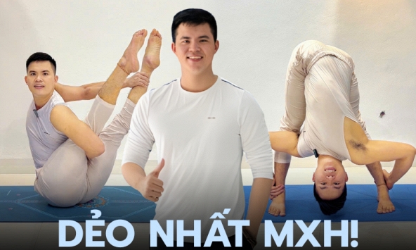 Pose dáng đỉnh đến mức chị em nhìn còn tị, thầy giáo Yoga hot nhất MXH tiết lộ: Yoga không đơn thuần là giãn cơ, uốn dẻo!
