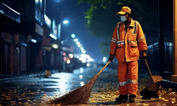 Bác lao công quét đường nhặt được bọc tiền 1,4 tỷ, đứng canh bên vỉa hè suốt 3 tiếng giữa đêm đông