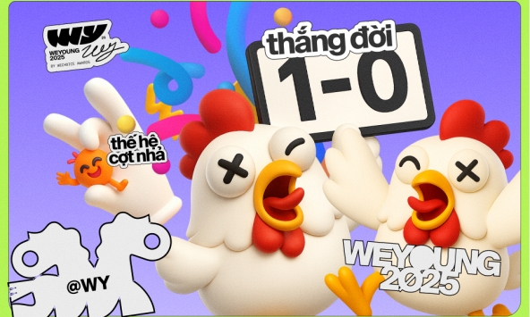 Lộ diện 20 Slang lọt top WeYoung 2025: Từ lóng nào sẽ lên ngôi?