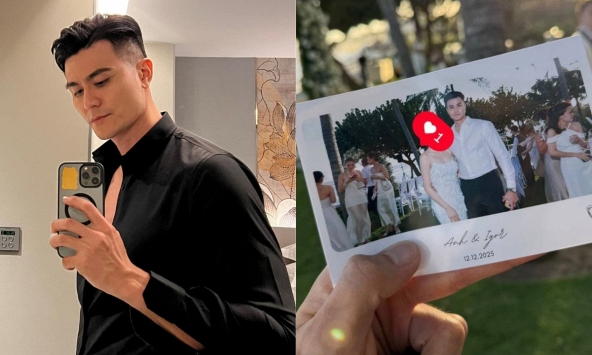 Vợ siêu mẫu Vĩnh Thuỵ - ái nữ đại gia BĐS Đà Lạt 'lộ diện' sau 2 năm kết hôn