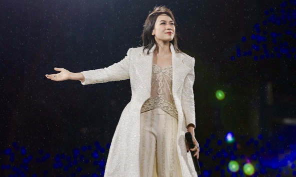 “Người con” của Mỹ Tâm bất ngờ xuất hiện ở SVĐ Mỹ Đình 