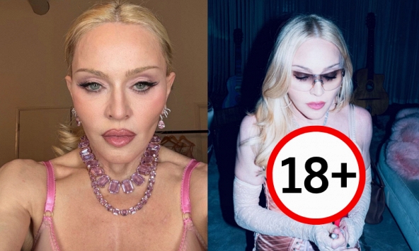 Sốc với loạt ảnh 18+ “thả rông” của Madonna ở tuổi U70