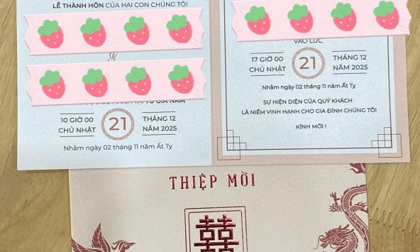 Chiếc thiệp cưới thị phi nhất cõi mạng hôm nay: Chuyện nhỏ như con kiến nhưng phơi bày vị thế trong gia đình