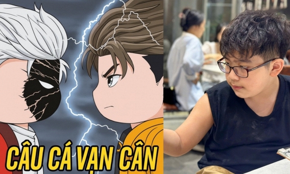 Con tôi từ một cậu nhóc học kém bỗng vụt lên 7,5 tổng kết chỉ vì động lực được chơi 'Câu cá vạn cân'