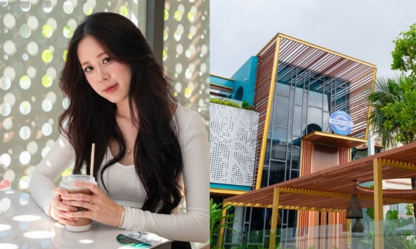 QUÁ XỊN: 1 trường ở TP.HCM mở quán cà phê như resort trong khuôn viên, sinh viên đi vài bước là có chỗ ngồi học cực chill