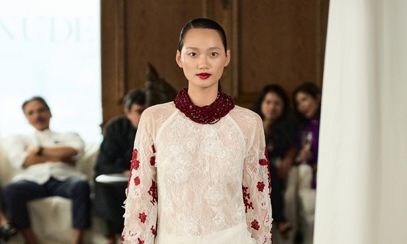 Á hậu Quỳnh Anh diện áo dài, gây chú ý với nhan sắc ngày càng mặn mà trong sự kiện riêng tư tại Sài Gòn 