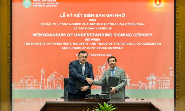 Vingroup công bố hợp tác chiến lược với chính phủ Uzbekistan, mở ra cơ hội đầu tư quy mô lớn tại Trung Á
