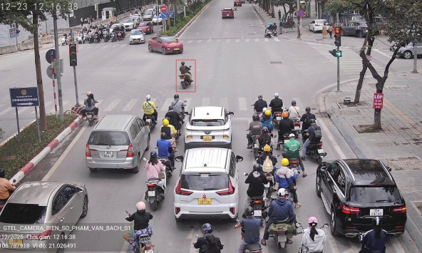 166 chủ xe bị lỗi vượt đèn đỏ ở Hà Nội nhanh chóng nộp phạt nguội theo Nghị định 168