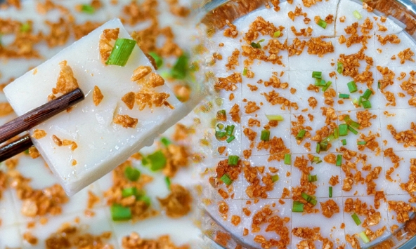 Chỉ là bột gạo hấp thôi mà sao cuốn thế!