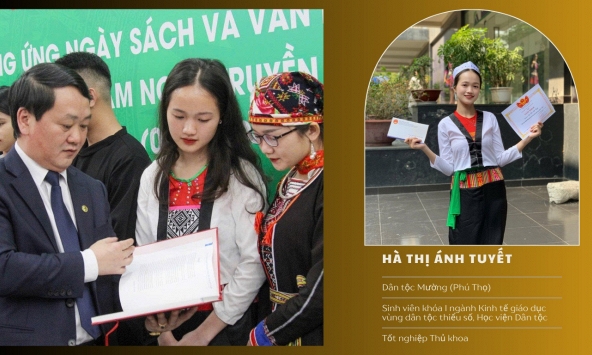 Nữ thủ khoa người Mường và giấc mơ “đi để trở về”