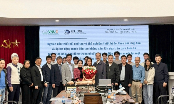 Làm chủ chuỗi công nghệ “made in Vietnam” chế tạo thiết bị đo huyết áp, theo dõi nhịp tim 