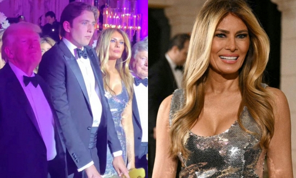 Barron Trump 18 tuổi gây choáng váng: 'Hoàng tử Nhà Trắng' lộ bụng bia, danh hiệu 'quý tử cực phẩm' có nguy cơ lung lay?