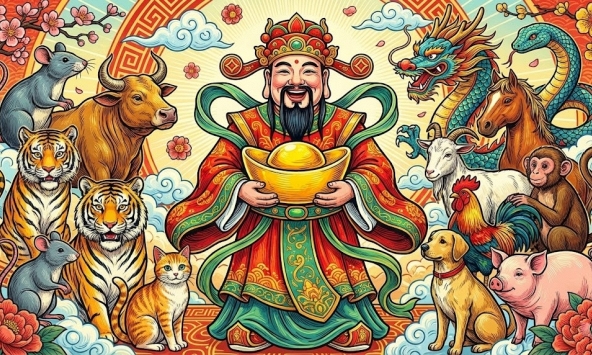 Bảng xếp hạng tài vận 12 con giáp năm 2026: Ai đứng top 1?