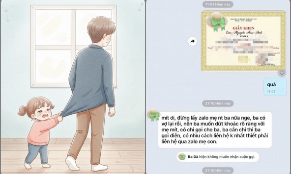 Bố chặn liên lạc với con vì có vợ mới: Không ở được với nhau là chuyện của người lớn nhưng đừng nói lời 'cạn tình' với con cái mình