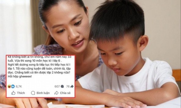 Chuyện lạ: Hơn nửa triệu phụ huynh Việt than thở ngoài 30 tuổi mới thi xong học kì lớp 1 - Biết sự thật mà không nhịn được cười