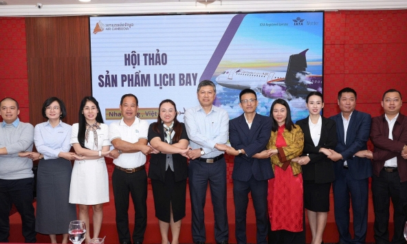 Hãng hàng không Air Campuchia chính thức mở đường bay Phnom Penh - Cam Ranh, Khánh Hòa