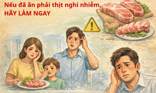 Nghi ngờ đã ăn phải thịt lợn nhiễm bệnh? Đừng hoảng loạn - tuyệt đối không làm 3 việc này