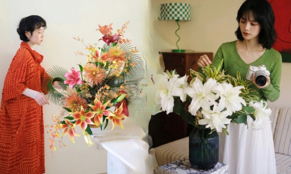 Tranh cãi chuyện chưng hoa Ly ngày Tết: Người sợ 'ly tán', kẻ mừng 'bách hợp', đâu mới là cách chơi hoa chuẩn phong thủy?