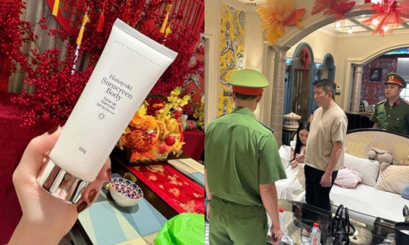Vụ chồng Đoàn Di Băng bị bắt: Công an thông báo thu hồi 1 loại kem chống nắng, ai đã mua liên hệ ngay số 0946400438