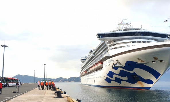 Nửa đầu tháng 1/2026, Khánh Hòa đón 3 tàu biển quốc tế với trên 7.800 du khách