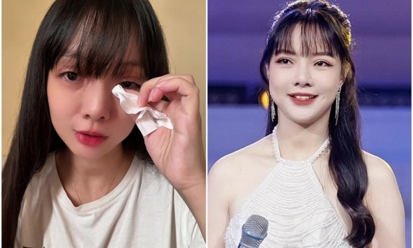 MC VTV khóc kể về tình trạng đôi mắt: 'Mình căng thẳng, đạt đến giới hạn về tinh thần'