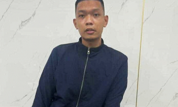 Vụ sát hại 2 phụ nữ ở Hưng Yên: Hình ảnh nghi phạm Kiều Ngọc Anh tại cơ quan công an