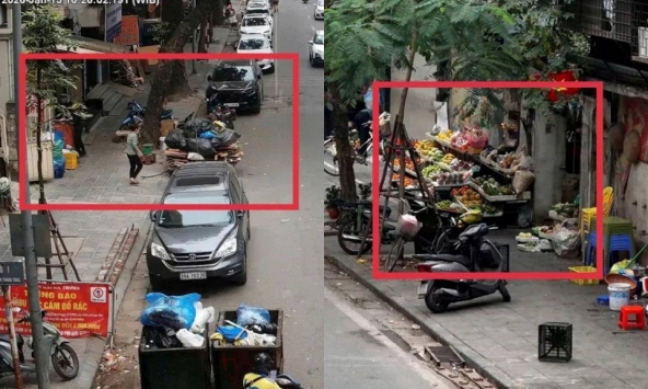 Hà Nội: Sẽ “phạt nguội” hành vi bán hàng, trà đá trên vỉa hè, vứt rác bữa bãi... bằng camera AI