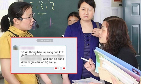 Tin nhắn vỏn vẹn 2 câu của cô giáo khiến hội phụ huynh tranh cãi kịch liệt: Đúng là 'làm dâu trăm họ', biết sao mới vừa lòng!