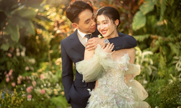 Nóng: Chính thức công bố ảnh cưới như cổ tích của Phương Nhi và con trai tỷ phú Phạm Nhật Vượng