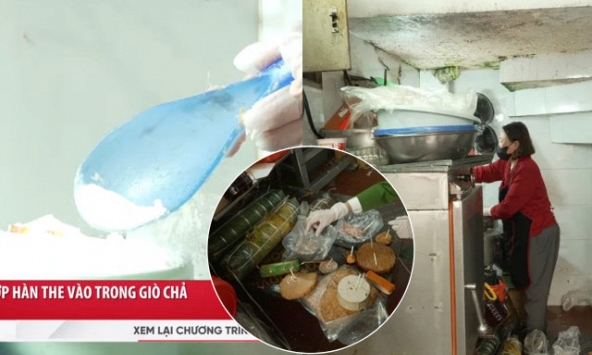 Rùng mình lời khai của chủ cơ sở giò chả trên phố cổ Hà Nội dùng chất cấm: Cho 'tí ti' thôi,10kg thịt chỉ cho nửa thìa hàn the