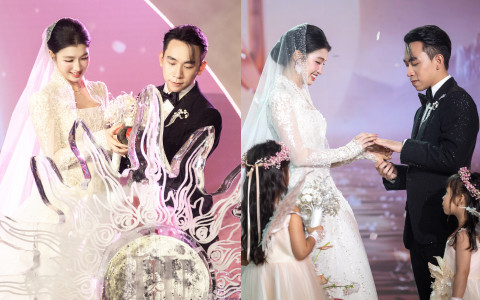 Đám cưới Phương Nhi và thiếu gia Minh Hoàng: Chính thức công bố hình ảnh bên trong hôn lễ!