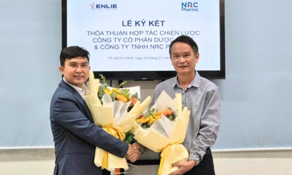 NRC Pharma và Enlie Pharma 'bắt tay' chiến lược, mở rộng hệ sinh thái dược – y tế