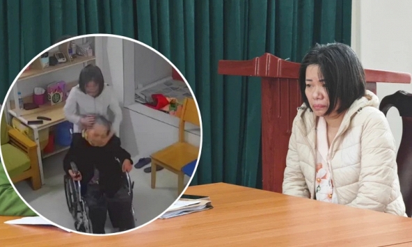 Phẫn nộ lời khai của nữ giúp việc bạo hành cụ bà 82 tuổi, ngồi xe lăn ở Hà Nội: “Tôi cứ tưởng như vậy là bình thường”